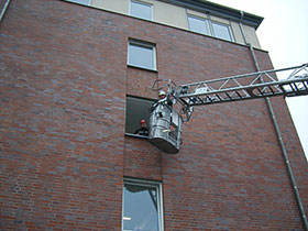 Rathaus brannte – Unangekündigte Feuerschutzübung