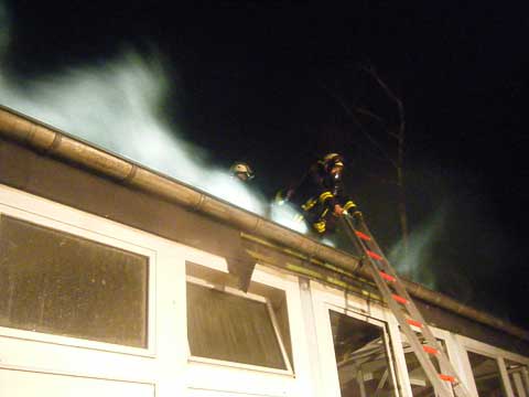 Brand in der Grundschule Kirchendeller Weg